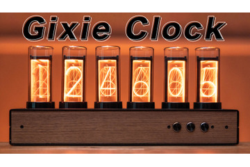 【AZUREST× Gixie Clock】レトロモダンでお洒落な時計!スマホ設定でより楽しく 画像