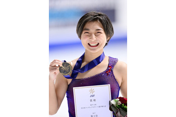 坂本花織、全日本フリーで今季世界最高をマーク!2年連続3度目の日本一! 画像