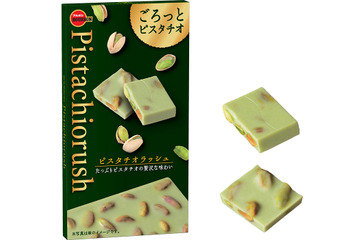 ブルボンの板チョコ「ピスタチオラッシュ」が新発売 画像