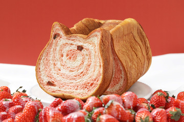 ねこ型食パンで人気の「ねこねこ」に春限定3商品が登場 画像