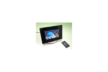 エバーグリーン、DVDプレーヤー機能搭載の7型液晶デジタルフォトフレーム 画像
