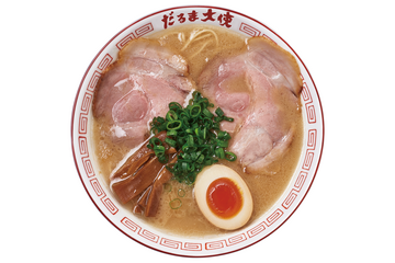 最強の群馬豚骨！らあめん花月嵐「群馬豚骨らーめん だるま大使」を期間限定発売 画像