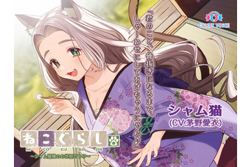 『ねこぐらし。』書籍化記念スピンオフ! 茅野愛衣演じるシャム猫娘のサイドストーリーASMR配信開始! 画像