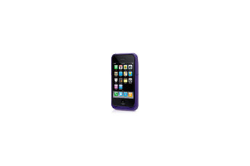 パープルも用意——カラバリ3色をそろえた薄型密着のiPhone3G用バッテリジャケット 画像