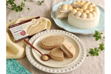 ハーゲンダッツが新作クリスピーサンド「きなこのバタークリーム」を期間限定発売 画像