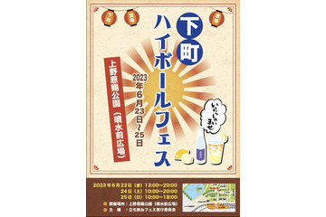 「下町ハイボールフェス」が東京・上野で開催!お酒・グルメ・音楽で初夏を楽しめる 画像