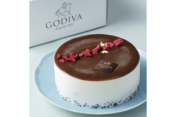 ゴディバ、厳選チョコ&ヨーグルト風味アイス&ベリームースのアイスケーキを数量限定販売 画像