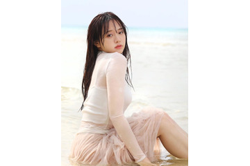 元テレビ東京・森香澄アナ、『週プレ』でグラビアデビュー!濡れ衣装姿のセクシーオフショ公開 画像