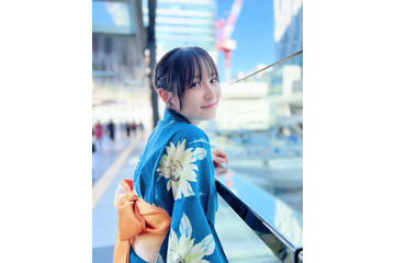 中﨑絵梨奈、可愛すぎる浴衣姿!笑顔あふれるカットにファン歓喜 画像