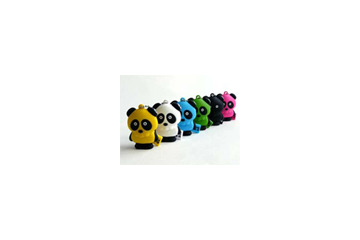 ソリッドアライアンス、頭が外れるドクロ顔パンダのUSBフラッシュメモリ 画像