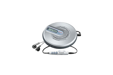 松下、ラジオチューナー搭載のMP3再生対応ポータブルCDプレーヤー 画像