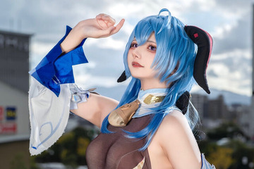 『原神』甘雨の美しい横顔に一目惚れ!日差しを浴びた柔らかな微笑みに癒やされるー注目レイヤー・さら【写真9枚】 画像