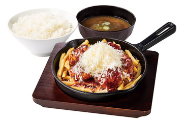 ふわふわハードチーズがとろける!からやま「チーズ盛り定食」期間限定販売 画像