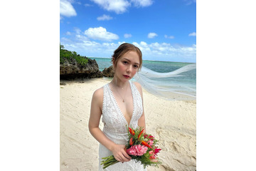 村重杏奈、セクシーウェディングドレス披露!脳内散歩止まらず 画像