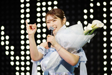 渋谷凪咲、NMB48卒業公演で今後の活躍誓う「これからもなぎさ前で待ち合わせやで！」 画像