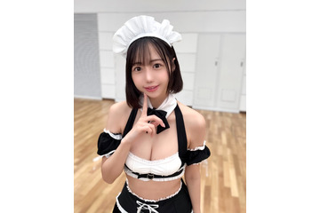 美バストあらわなメイド姿!グラドル・弓川いち華がコスプレショット公開 画像