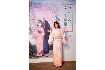 「わたしの幸せな結婚」企画展に斎森美世役・上田麗奈が桜模様の着物姿で来場♪「時間をかけて味わいたくなる空間でした」【会場レポ】 画像