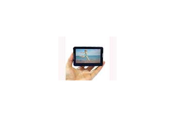 サンコー、静止画・動画対応のデジカメを内蔵した4.3型ポータブルAVプレーヤー 画像