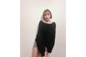 神部美咲、ミニボブ＆超ミニスカに「文句なしのかわいさ」 画像