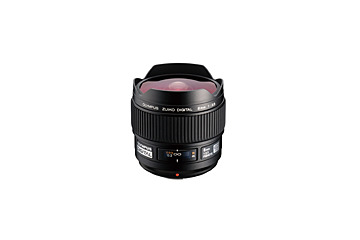 オリンパス、E-1/E-300用魚眼レンズ「ZUIKO DIGITAL ED 8mm F3.5 Fisheye」を発表 画像