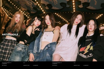 LE SSERAFIM、ヒット曲「ANTIFRAGILE」がSpotify4億ストリーミングを突破! 画像