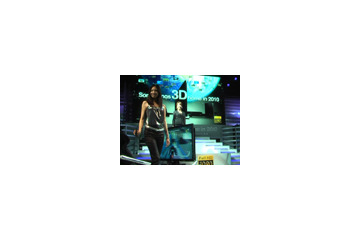【CEATEC JAPAN 2009 Vol.17:動画】3Dエンタテインメントを家庭に!ソニー、単眼レンズの3Dカメラなどステージでアピール 画像