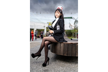スラリと伸びた美脚&黒タイツが魅力的…『ブルアカ』リオ会長、修学旅行で台湾へ！？ 画像
