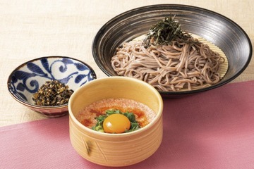 東京とろろそば、春限定「明太とろろつけそば」新発売 画像