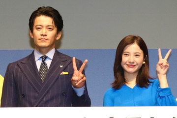 吉高由里子、小栗旬にツッコミ「嬉しそうに喋ってよ!」「ちょっと~ガチガチよ~?」 画像