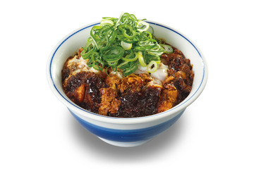 12万食限定！かつや、新作「ねぎ味噌ロースカツ丼」販売 画像
