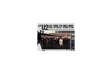 U2、25日にYouTubeでライブ配信 画像