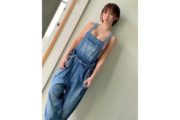 えなこ、ビキニ×オーバーオールの悩殺グラビア披露!「朝からけしからん」「えちかわです」 画像