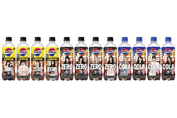K-POPアイドルグループIVE×ペプシの限定デザインボトルが登場! 画像