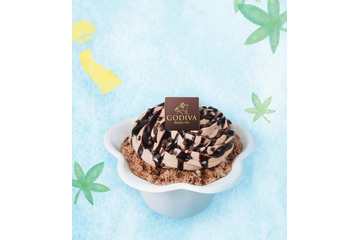 ゴディバ、初登場「チョコレートかき氷」を限定販売 画像