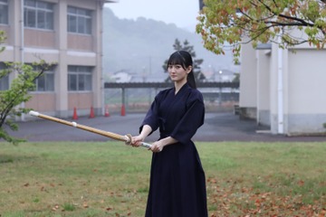 STU48信濃宙花、剣道着を纏った凜々しい姿が注目の的に「惚れそう」「美人剣士さんや！」 画像