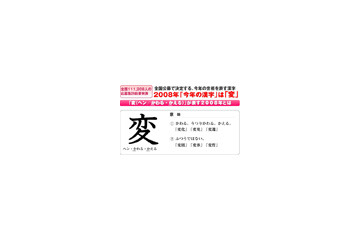 漢検が例年通り“今年の漢字”募集〜「変」の次は？ 画像