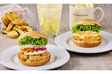 銀だらの香草グリエが主役！ フレッシュネスよりフランス料理をテーマにしたバーガーが新登場 画像