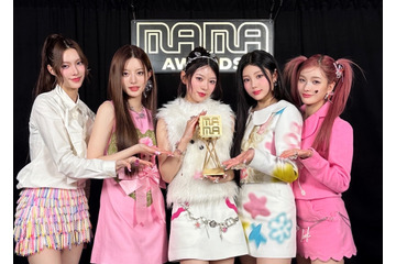 ILLITが「2024 MAMA」で新人賞を受賞 画像
