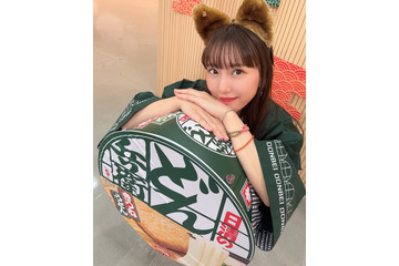 SKE48、キュートな“どんぎつね”に!コラボイベントのオフショに「世界一かわいい」「このままCM出ちゃって!」 画像