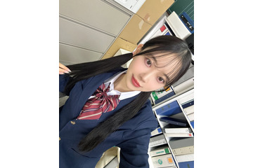 ホントに28歳？ 堀未央奈、ツインテ×制服姿で圧倒的美少女感 画像