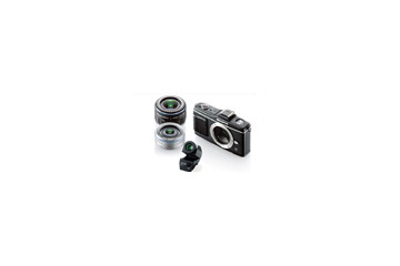 12月4日に発売決定——オリンパス、小型デジタル一眼カメラ「OLYMPUS PEN E-P2」 画像