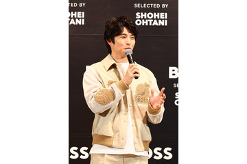 中尾明慶、ドジャース対阪神戦に感動「本当に夢が詰まっていた」 BOSS×大谷翔平コレクション発表会 画像