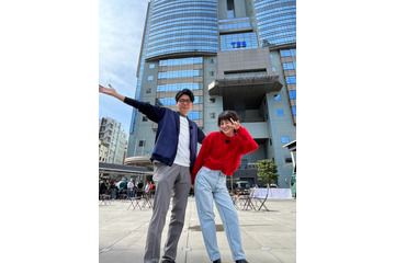 ホラン千秋が井上貴博アナと東京2人旅! 『Nスタ』卒業企画で「結構はしゃいでしまっています」 画像