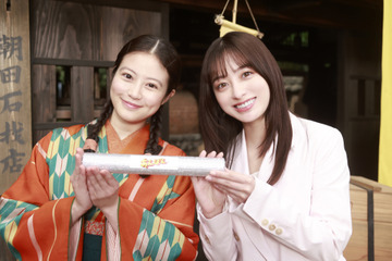 『おむすび』橋本環奈から『あんぱん』今田美桜へ！ NHK朝ドラ“バトンタッチ”セレモニー実施 画像