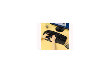 サンワサプライ、トラックボール付きのキーボード 画像