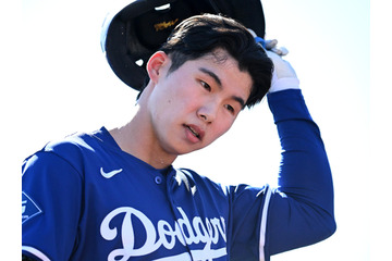 大谷翔平の韓国人同僚キム・ヘソン、メジャー昇格は近い？マイナーで二塁打2本の活躍、元ヤクルト投手と対戦も 画像