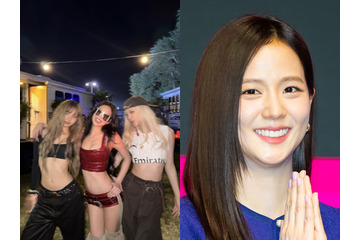 ほぼ何も隠れていない衣装で集合したBLACKPINKメンバー3人、ジスだけいない理由は?【PHOTO】 画像