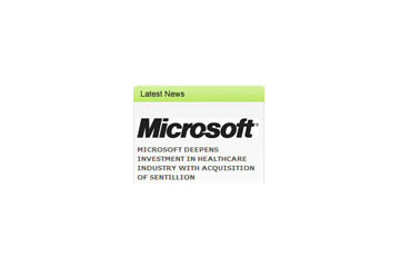 米マイクロソフト、ヘルスケアソフトのSentillionを買収 画像