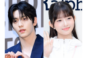 TXT・スビン＆IVE・レイ、雨の中で“相合傘”?!映画の名シーン再現に共演者胸キュン 画像
