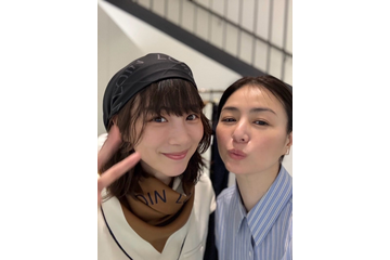 映画『さかなのこ』“共演”のん＆井川遥のツーショットにファン「久しぶりの親子対面」「ミー坊とお母さんだー！」 画像